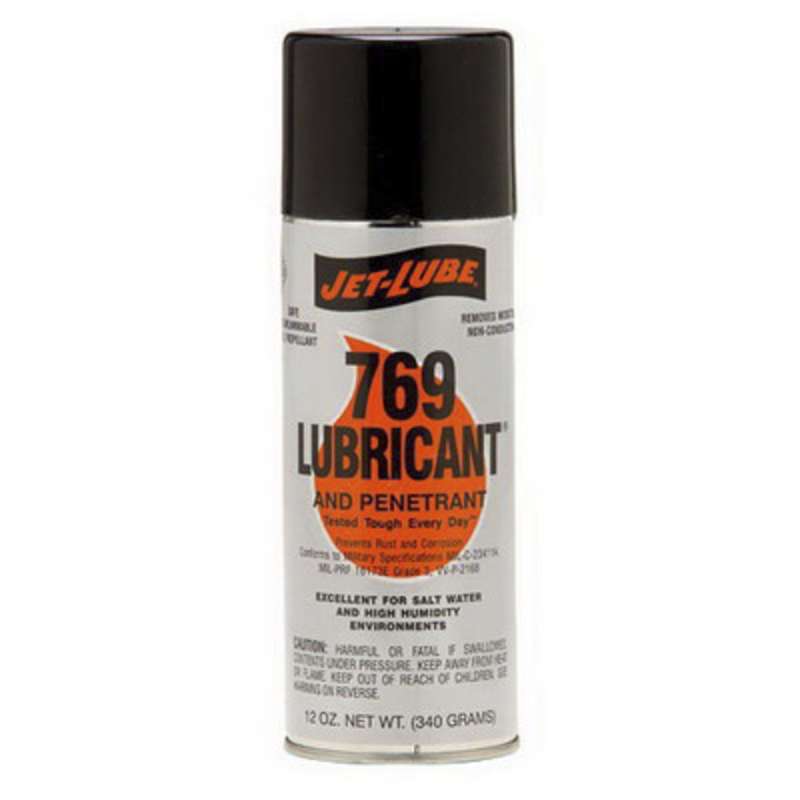Jet-Lube® 769 Lubricant, 12 oz Aerosol Can, Pale Yellow/Amber